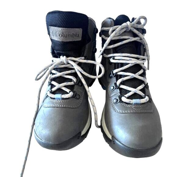 Columbia Womens Waterproof Hiking Boots , size 10, Lace-Up Grey/Black Rugged Sol - Picture 5 of 9